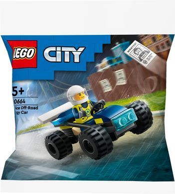 LEGO Конструктор recruitment City Полицейский баги для бездорожья 30664 фото