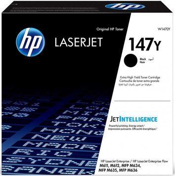 Картридж HP 147Y LJ MFP M611/M612/M635/M636 Black (42 000стор) W1470Y фото