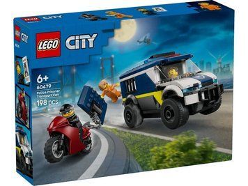 LEGO Конструктор LEGO City Поліцейський фургон для перевезення в'язнів 60479 фото