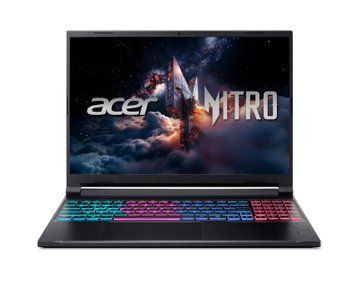 Acer Ноутбук Acer Nitro V 16S ANV16S-41 16" WUXGA IPS, AMD R5-240, 32GB, F1TB, NVD5060-8, Lin, чорний NH.U03EU.008 фото