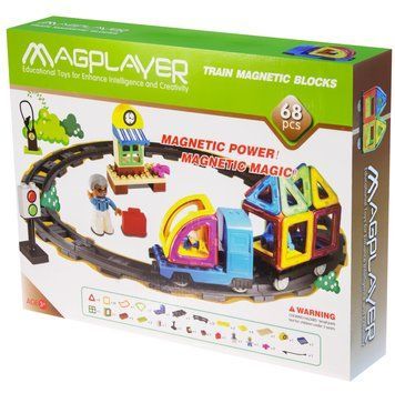 MagPlayer Конструктор магнітний 68 од. (MPK-68) MPK-68 фото