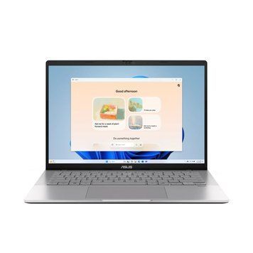ASUS Ноутбук ASUS Vivobook S 14 S3407CA-LY023 14" WUXGA IPS, Intel Ultra 5 225H, 16GB, F512GB, UMA, NoOS, Сріблястий 90NB16J1-M008L0 фото