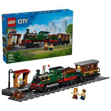 LEGO Конструктор LEGO City Старовинний паровоз 60511- фото