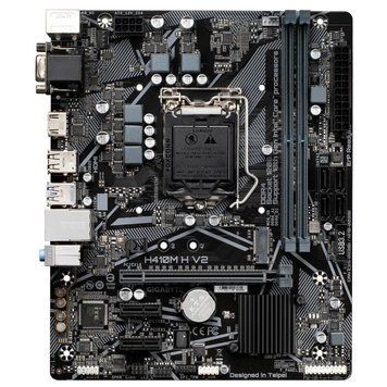 Gigabyte Материнская плата H410M H V2 s1200 H470 2xDDR4 M.2 HDMI mATX H410M_H_V2 фото