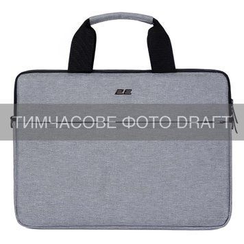 2E Сумка для ноутбука 2E, Slim Keeper 15.6/16", сірий 2E-CBT2385GR фото