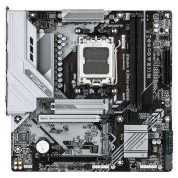 Gigabyte Материнская плата B850M FORCE WF6E sAM5 B850 2xDDR5 M.2 Wi-Fi BT HDMI DP mATX B850M_FORCE_WF6E фото