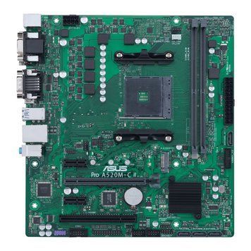 ASUS Материнcкая плата PRO A520M-C II/CSM sAM4 A520 2xDDR4 HDMI D-Sub DP DVI mATX 90MB18F0-M0EAYC фото