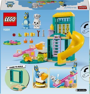 LEGO Конструктор LEGO Bluey Веселощі з Блуї та Хлоєю на ігровому майданчику 11201 фото