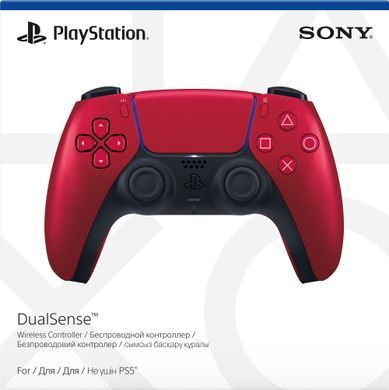 PlayStation 5 Геймпад Dualsense BT, Volcanic Red 1000040728 фото