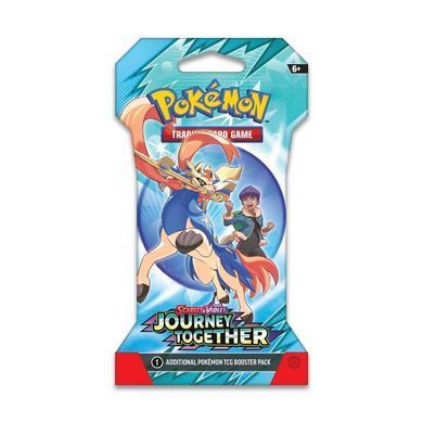 Pokemon TCG Колекційна карткова гра Pokemon: Journey Together Sleeved Booster, бустер пак (1 шт) 196214108264 фото