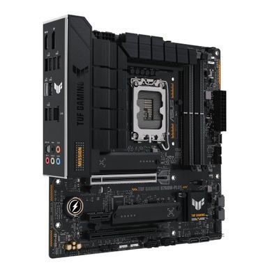 ASUS Материнcька плата TUF GAMING B760M-PLUS s1700 B760 4xDDR5 M.2 HDMI DP mATX 90MB1ES0-M1EAY0 фото