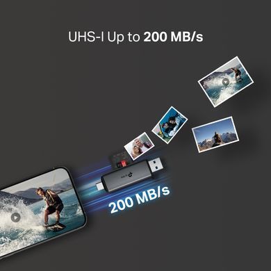 TP-Link USB-Концентратор UA430D 1xSD, 1x-microSD, USB TypeC&A UA430D фото