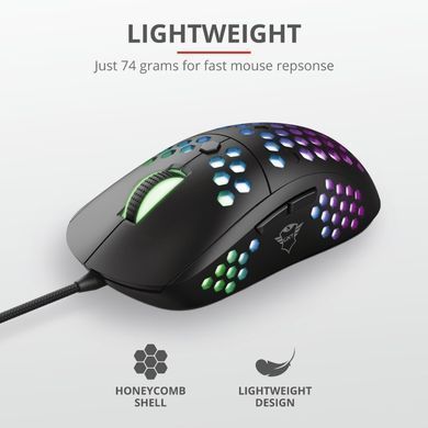 Trust GXT 960 Graphin Ultra-lightweight RGB Black 23758_TRUST фото