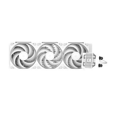 Zalman Система рідинного оxолодження Alpha 2SE A36 ARGB, LGA1851, 1700, 1200, 115x, AM5, AM4, TDP 350W, білий ALPHA2SEA36WHITE фото