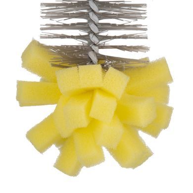 ARDESTO Щітка для миття пляшок з губкою ARDESTO Solid 34х5см, пластик, блакитний ARHK4203B фото