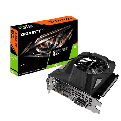 Gigabyte Відеокарта GeForce GTX1650 4GB DDR6 128bit DP-HDMI-DVI D6 GV-N1656D6-4GD фото
