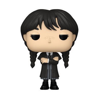 Игровая фигурка FUNKO POP! серии "Уэнздей" - УЭНЗДЕЙ (ЧЕРНОЕ ПАЛЬТО) 86679 фото
