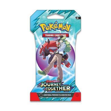 Pokemon TCG Колекційна карткова гра Pokemon: Journey Together Sleeved Booster, бустер пак (1 шт) 196214108264 фото