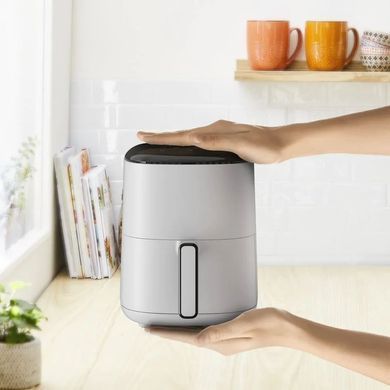 Tefal Мультипечь EasyFry Compact, 1300Вт, чаша-3л, сенсорное управл., пластик, белый EY145A10 фото