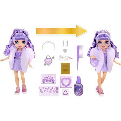 Ігровий набір з лялькою RAINBOW HIGH серії "Creative Crystals" - ВІОЛЕТТА (з аксес.) 121404 фото