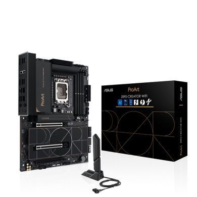 ASUS Материнcкая плата PROART Z890-CREATOR WIFI s1851 Z890 4xDDR5 M.2 HDMI DP Wi-Fi ATX 90MB1JD0-M0EAY0 фото