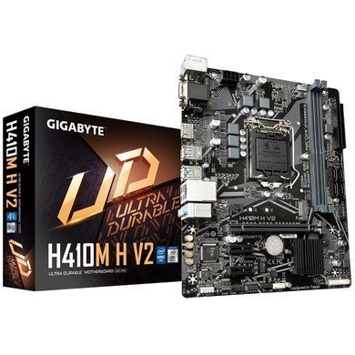 Gigabyte Материнська плата H410M H V2 s1200 H470 2xDDR4 M.2 HDMI mATX H410M_H_V2 фото