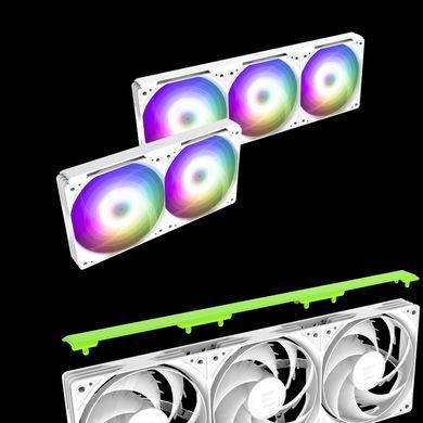 Zalman Система рідинного оxолодження Alpha 2SE A36 ARGB, LGA1851, 1700, 1200, 115x, AM5, AM4, TDP 350W, білий ALPHA2SEA36WHITE фото