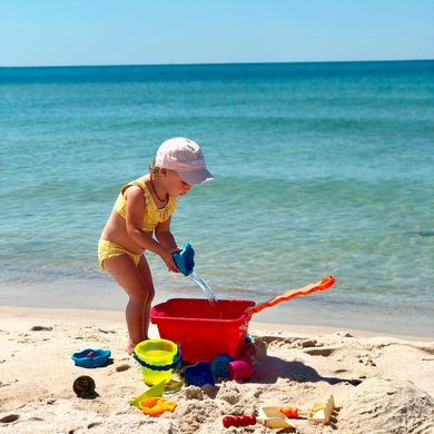 Набор для игры с песком и водой - ТЕЛЕЖКА МАНГО (11 предметов) BX1594Z фото