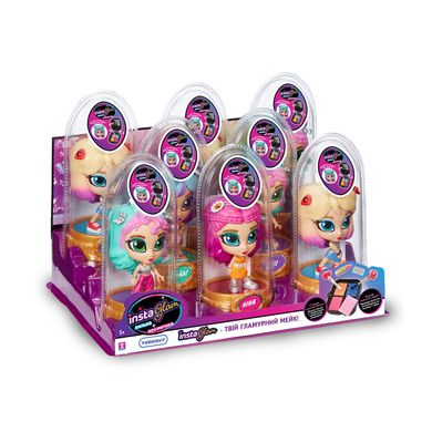 Игровой набор с куклой и косметикой 2 в 1 Instaglam S1 – ЛУНА 07260-KV фото