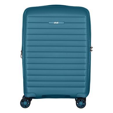 2E Suitcase Small, Aero, polypropylen, 35/44 L, TSA, 4 wheels, EXP, teal blue 2E-SPP-AERO-S-TB фото