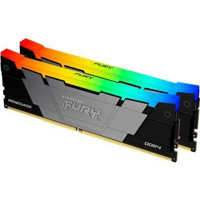Kingston Память ПК DDR4 32GB KIT (16GBx2) 3600 FURY Renegade RGB KF436C16RB12AK2/32 фото