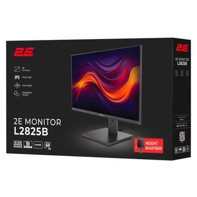 2E Монитор 28" L2825B 2xHDMI, DP, IPS, 84%NTSC, 3840x2160, FreeSync 2E-L2825B-01.UA фото