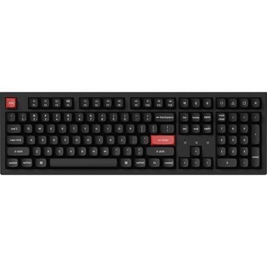Keychron Клавиатура механическая Keychron K10 PRO 100Key, K pro Red, WL/BT/USB-A, QMK, EN/UKR, White Led, черный K10P-A1-UA фото