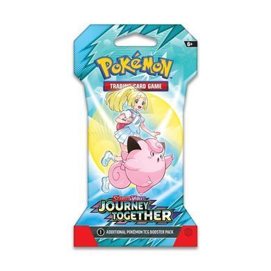 Pokemon TCG Колекційна карткова гра Pokemon: Journey Together Sleeved Booster, бустер пак (1 шт) 196214108264 фото