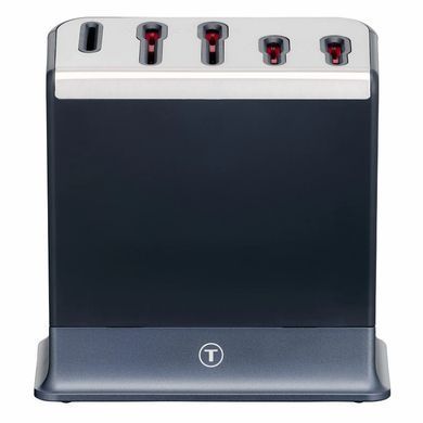 Tefal Набір ножів Tefal Ever Sharp Pro, 6 предметів, нержавіюча сталь, бакеліт, чорний K297S644 фото
