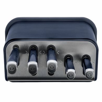 Tefal Набір ножів Tefal Ever Sharp Pro, 6 предметів, нержавіюча сталь, бакеліт, чорний K297S644 фото