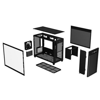 ASUS Корпус Prime AP201 Tempered Glas, без БП, 2xUSB3.2, 1xUSB Type-C 90DC00G0-B39010 фото