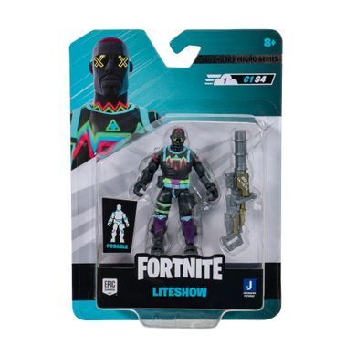Fortnite Коллекционная фигурка Micro Legendary Series Liteshow, 6см FNT0965 фото