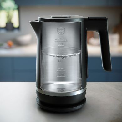 Philips Электрочайник Series 7000, Strix, с двойными стенками, 6 темп.реж, черный HD9396/90 фото