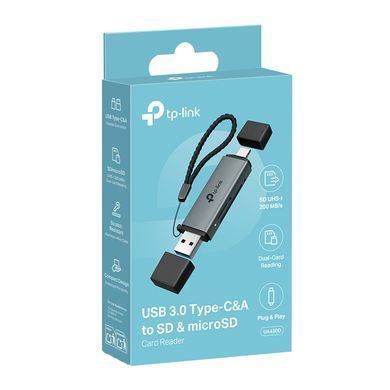 TP-Link USB-Концентратор UA430D 1xSD, 1x-microSD, USB TypeC&A UA430D фото