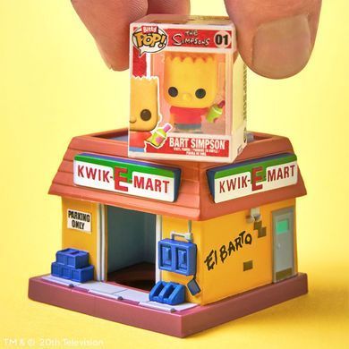 Набір фігурок BITTY POP! Town серії "Сімпсони" - БАРТ СІМПСОН І КВІКІ-МАРТ 83684 фото