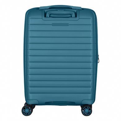 2E Suitcase Small, Aero, polypropylen, 35/44 L, TSA, 4 wheels, EXP, teal blue 2E-SPP-AERO-S-TB фото