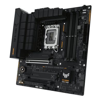 ASUS Материнcька плата TUF GAMING B760M-PLUS s1700 B760 4xDDR5 M.2 HDMI DP mATX 90MB1ES0-M1EAY0 фото