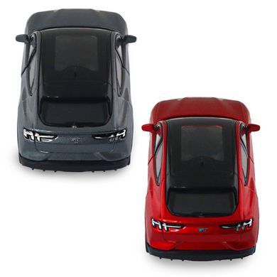 Автомодель - FORD MUSTANG MACH-E GT 2023 (красный, серебристо-серый) 250387W фото