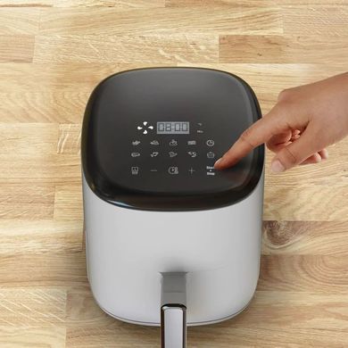 Tefal Мультипечь EasyFry Compact, 1300Вт, чаша-3л, сенсорное управл., пластик, белый EY145A10 фото