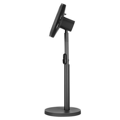 Cooper&Hunter Вентилятор CH-RFF1270RT напольный, 32 см, 18 Вт, пульт ДУ, высота 80-100 см, Bluetooth управление, серый