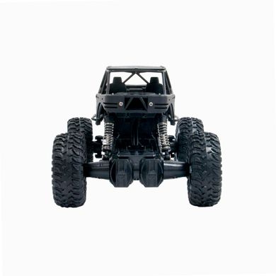 Автомобиль OFF-ROAD CRAWLER на р/у – TIGER (матовый черный, аккум. 4,8V, метал. корпус, 1:18) SL-111RHMBl фото