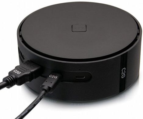 Док станція C2G HDMI > USB-C, HDMI Чорний CG84310 фото