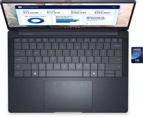 Dell Ноутбук Pro 14 14" FHD+ AG, Intel U7 268V, 32GB, F512GB, UMA, Win11P, чорний BTO207PA14250UA_W11P фото