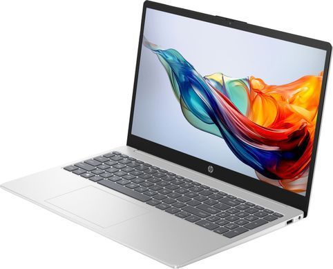 HP Ноутбук HP 15-fc0174ua 15.6" FHD IPS AG, AMD R7-5825U, 16GB, F1024GB, UMA, DOS, сріблястий C16GKEA фото